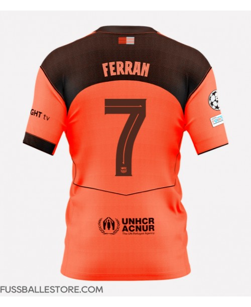 Günstige Barcelona Ferran Torres #7 3rd trikot 2025-26 Kurzarm Günstige Barcelona Ferran Torres #7 3rd trikot 2025-26 Kurzarm